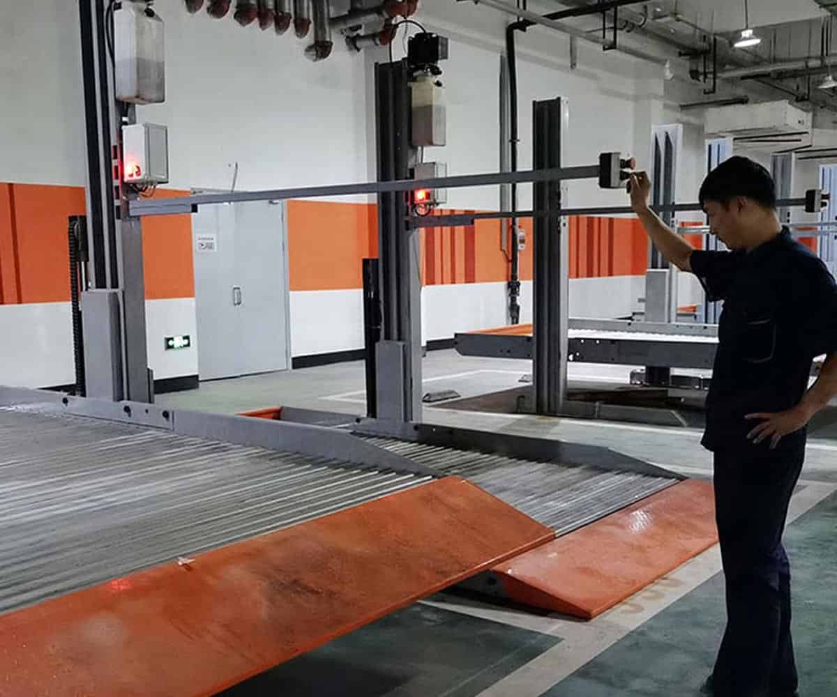 船山橫移式停車庫過規劃