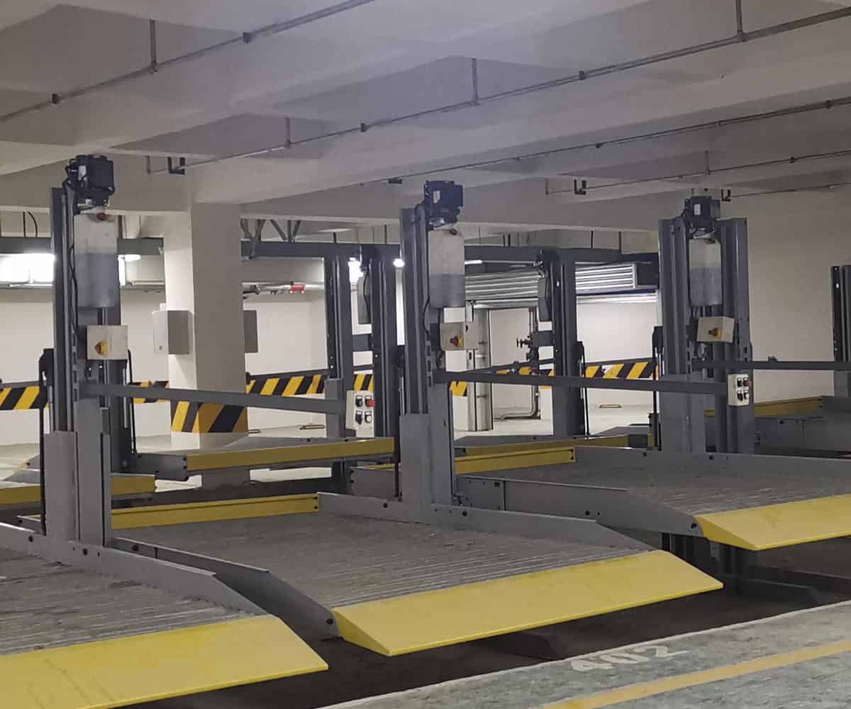 宜賓升降橫移停車設備安裝