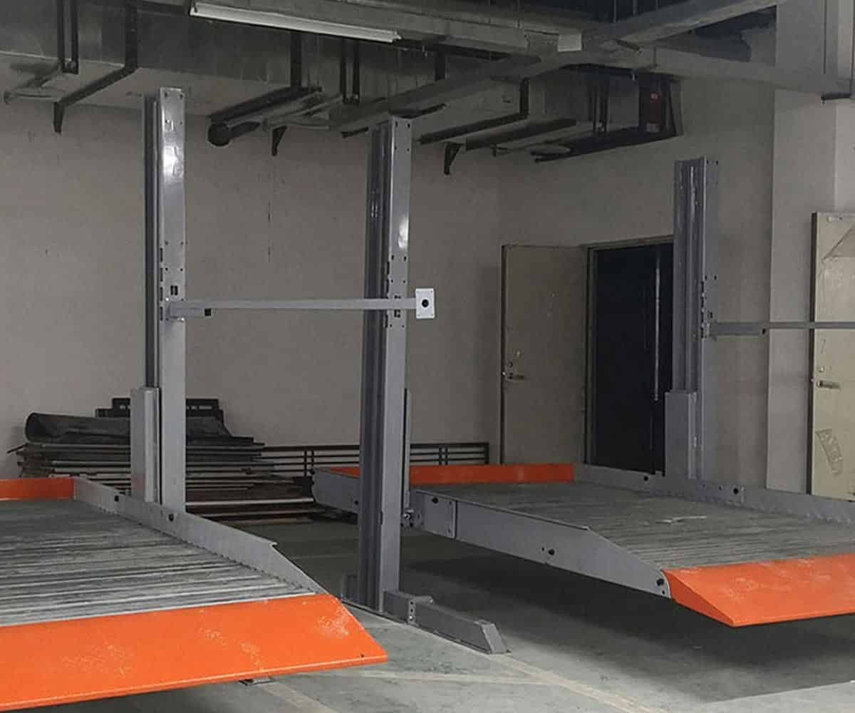 得榮PJS機械立體車庫過驗收