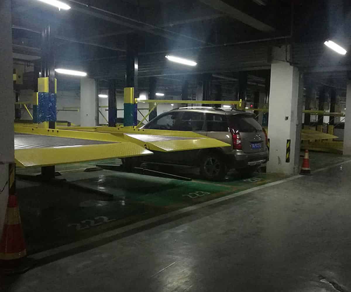 恩陽室內機械立體車庫安裝