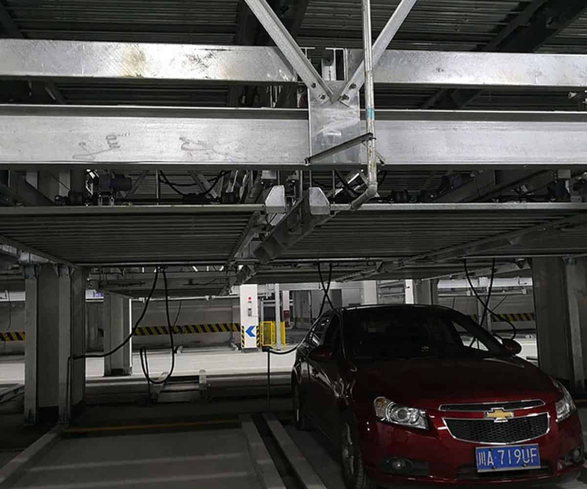 PSH五層升降橫移類停車設備 PSH五層升降橫移類停車設備